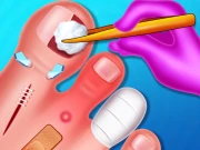 Funny Nail Doctor Online Arcade Games on NaptechGames.com