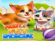 Funny Rescue Pet Online Dress-up Games on NaptechGames.com