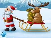 Funny Santa Jigsaw Online Puzzle Games on NaptechGames.com