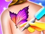 Funny Tattoo Shop Game Online Games on NaptechGames.com