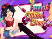 Funny Tattoo Shop Online Girls Games on NaptechGames.com