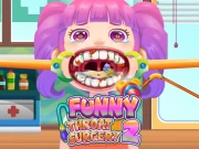Funny Throat Surgery 2 Online Care Games on NaptechGames.com
