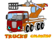 Funny Trucks Coloring Online Puzzle Games on NaptechGames.com