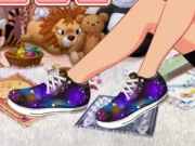 Galaxy Shoes Online Dress-up Games on NaptechGames.com