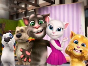 GF Talking Tom Jigsaw Puzzle Online Puzzle Games on NaptechGames.com