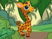Giraffe Jigsaw Online Puzzle Games on NaptechGames.com