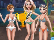 Girls Surf Contest Online HTML5 Games on NaptechGames.com
