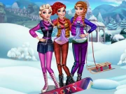 Girls Winter Fashion Online HTML5 Games on NaptechGames.com