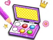 Glitter Beauty Coloring And Drawing Online Girls Games on NaptechGames.com