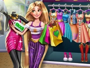 Goldie Princess Realife Shopping Online Dress-up Games on NaptechGames.com