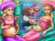 Goldie Princesses Pregnant Check up Online Dress-up Games on NaptechGames.com