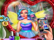 Gracie Fairy Selfie Online Dress-up Games on NaptechGames.com