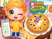 Grandma Recipe Apple Pie Online junior Games on NaptechGames.com