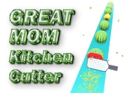 Great MOM Kitchen Cutter Online Hypercasual Games on NaptechGames.com