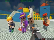 GunGame shooting warfare blocky gangster Online Puzzle Games on NaptechGames.com