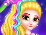 Hair Saloon Color by Number - Girls Fashion Games Online Hypercasual Games on NaptechGames.com