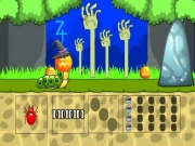Halloween Caterpillar Escape Online Puzzle Games on NaptechGames.com