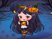 Halloween Chibi Couple Online Casual Games on NaptechGames.com