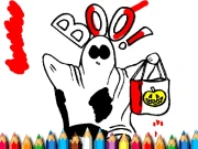 Halloween Coloring Book Online Puzzle Games on NaptechGames.com