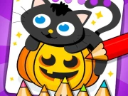 Halloween Coloring Games Online Girls Games on NaptechGames.com