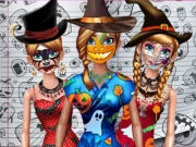 Halloween Doll Creator Online Art Games on NaptechGames.com