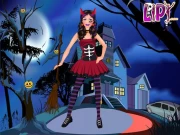 Halloween Doll Party Fashion Online Art Games on NaptechGames.com