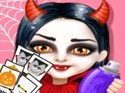 Halloween Girls - Memory Game Online Puzzle Games on NaptechGames.com