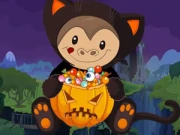 Halloween Monkey Jumper Online Casual Games on NaptechGames.com
