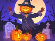 Halloween Monster Party Jigsaw Online Arcade Games on NaptechGames.com