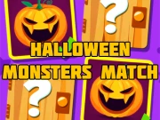 Halloween Monsters Match Online Puzzle Games on NaptechGames.com