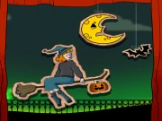 Halloween Witch Fly Online Casual Games on NaptechGames.com