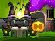 Halloween Witch Mountain Escape Online Puzzle Games on NaptechGames.com