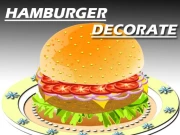 Hamburger Decorating Online Girls Games on NaptechGames.com
