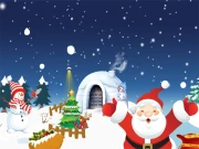 Happy Christmas Slide Online Puzzle Games on NaptechGames.com
