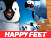 Happy Feet Jigsaw Puzzle Online Puzzle Games on NaptechGames.com