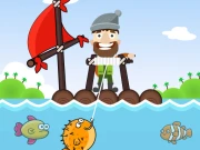Happy Fishing Day Online Arcade Games on NaptechGames.com