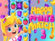 Happy Fruits Match3 Online Puzzle Games on NaptechGames.com