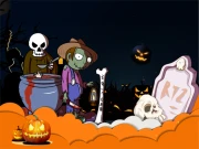 Happy Halloween Slide Online Puzzle Games on NaptechGames.com