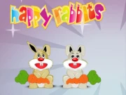 Happy Rabbits Game Online Puzzle Games on NaptechGames.com