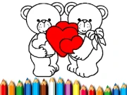 Happy Valentines Day Coloring Online Girls Games on NaptechGames.com