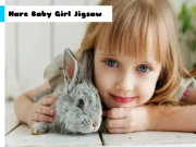 Hare Baby Girl Jigsaw Online Puzzle Games on NaptechGames.com