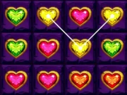 Heart Gems Connect Online Girls Games on NaptechGames.com