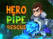 Hero Pipe Rescue Online puzzles Games on NaptechGames.com