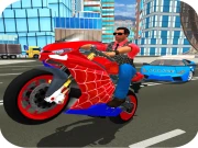 Hero Stunt Spider Bike Simulator 3d Online racing Games on NaptechGames.com