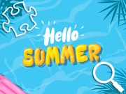 HidJigs Hello Summer Online Puzzle Games on NaptechGames.com