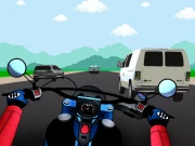 Highway Moto Traffic Online Racing Games on NaptechGames.com