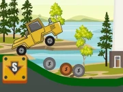 Hill Climb Tractor 2D Online Arcade Games on NaptechGames.com