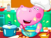 Hippo Cooking School: Game for Girls Online Girls Games on NaptechGames.com