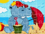 Hippo Jigsaw Online Puzzle Games on NaptechGames.com