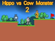 Hippo vs Cow Monster 2 Online Arcade Games on NaptechGames.com